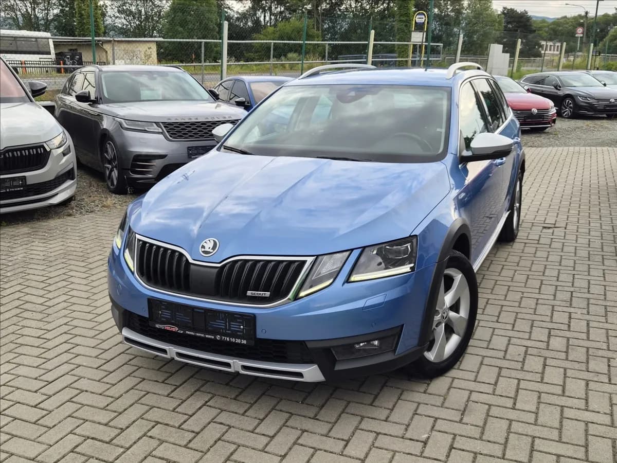 Škoda Octavia 2,0 TDi SCOUT *WEBASTO*KAMERA*TAŽNÉ*, 2017