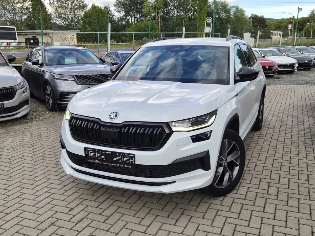 Škoda Kodiaq 2,0 TDi 4x4 SPORTLINE *WEBASTO*TAŽNÉ*, 2021