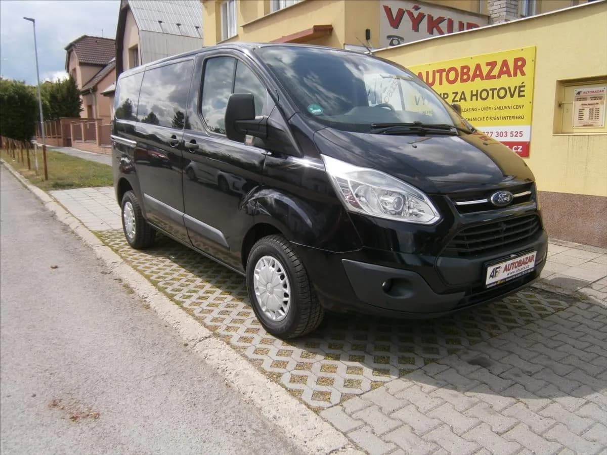 Ford Transit Custom 2,2 TDCI 114 KW 2X ŠOUPAČKY KLIMA, 2013