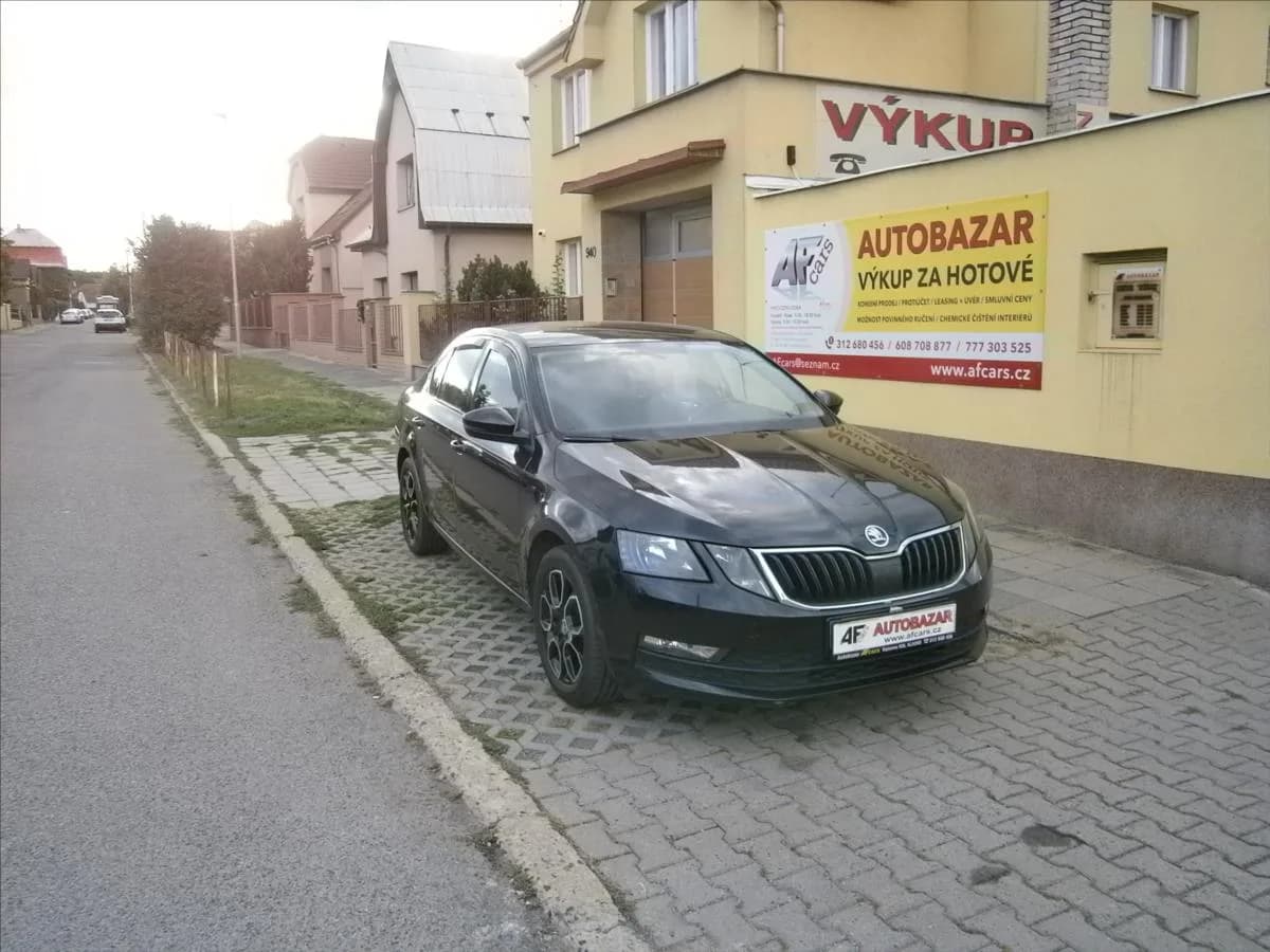 Škoda Octavia 1,6 TDI KLIMA koup. ČR, 2017