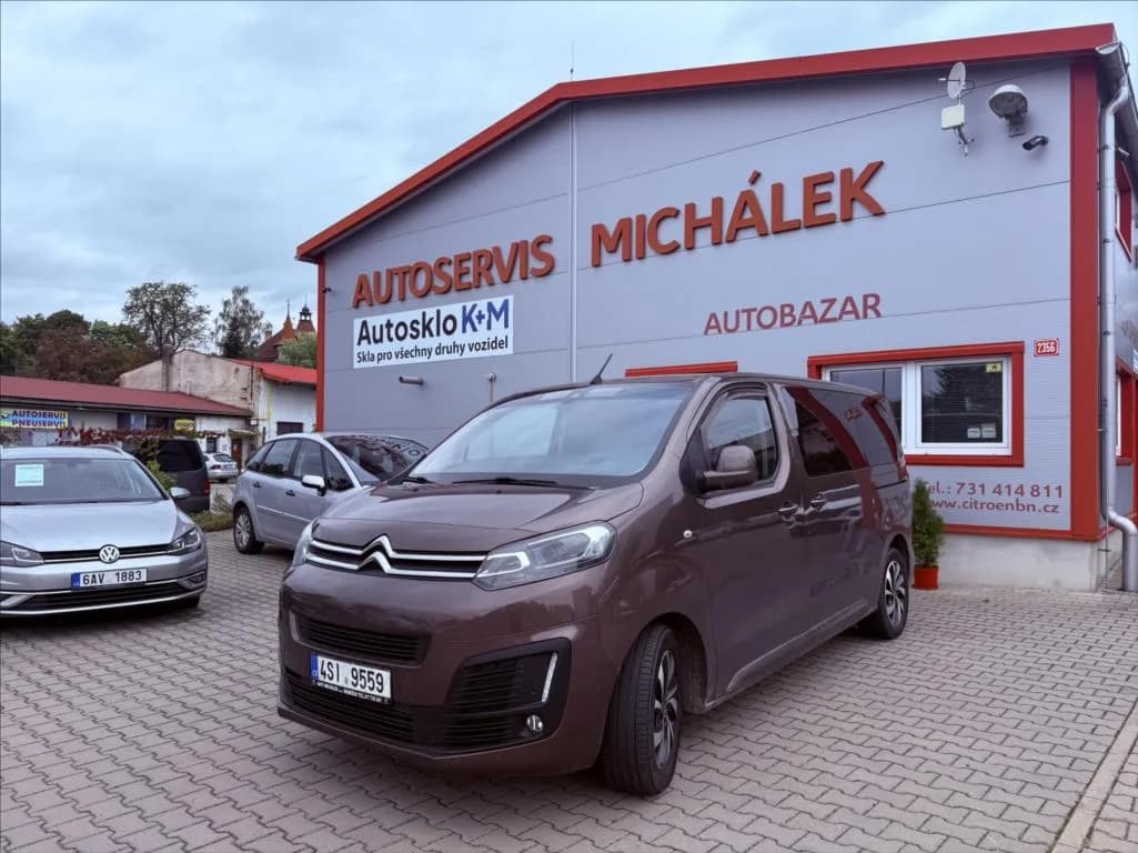 Citroën SpaceTourer 2,0 1 majitel ČR odpočet DPH osobní, 2018
