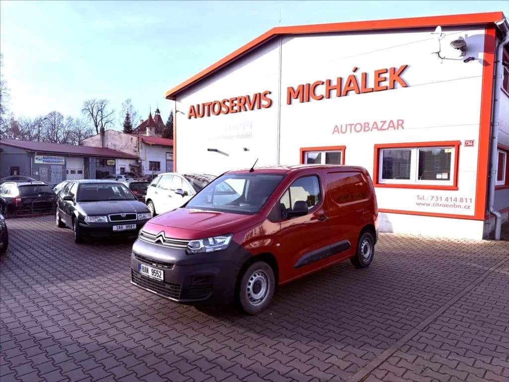 Citroën Berlingo 1,5 BlueHDi 100 L2 Plus 1000 Kg užitkový, 2021