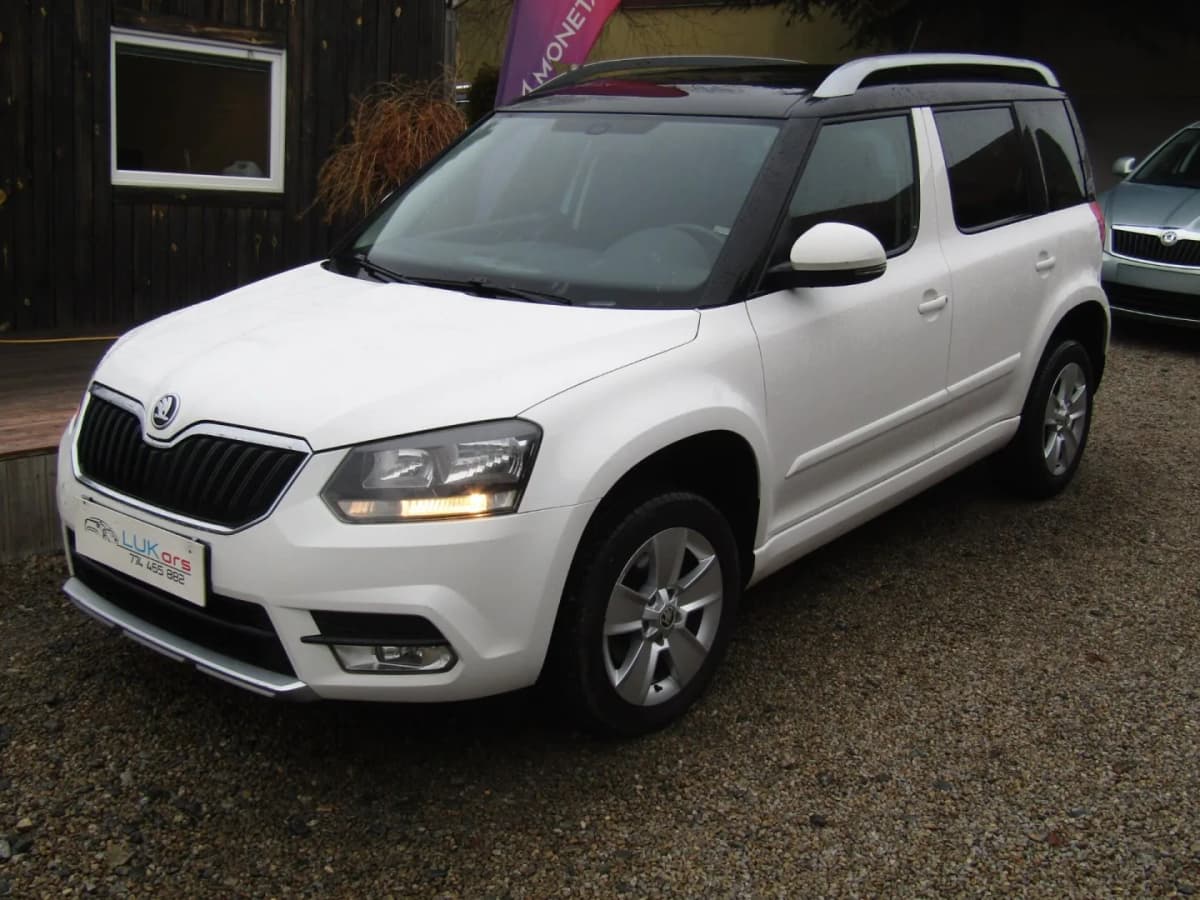 Škoda Yeti 1.6 TDI 77kW DSG BEZ KOROZE, 2014