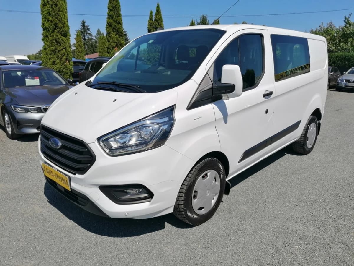 Ford Transit Custom 2.0 EcoBlue mHEV ČR 1.majitel, 2021