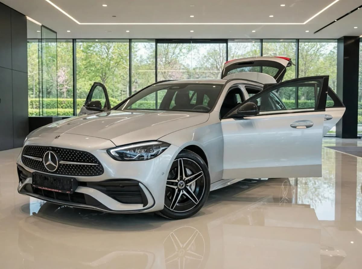 Mercedes-Benz Třídy C 200d AMG 9G, 2022